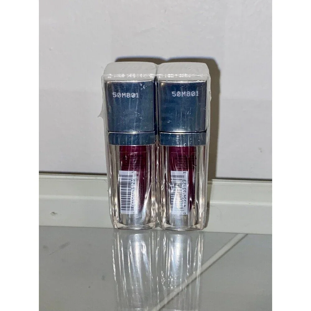 (2) Maybelline LOT OF 2 Color Elixir Lipcolor Lipgloss in Dashing Orchid NEW - Picture 3 of 5